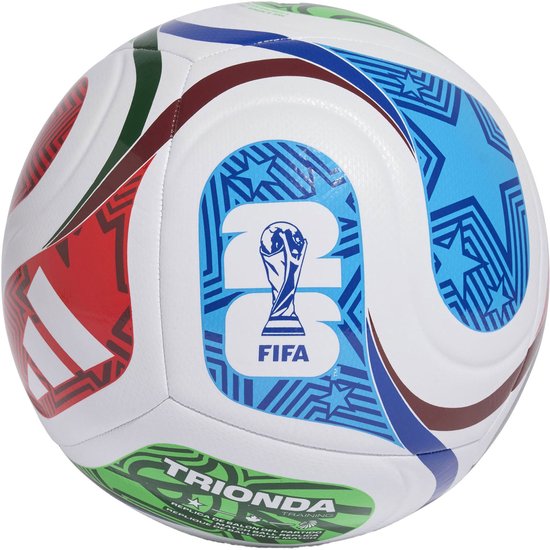 Adidas - WK 2026 Bal - Trionda Training - Replica van de officiële wedstrijdbal - Maat 5 - Voetbal - World Cup - Voetballen - WK Bal 2026