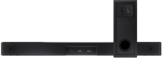 Soundbar Systeem - Draadloze Geluidsbox - Thuisbioscoop Ervaring - Krachtige 330 Watt Output - 80 cm Lengte - Zwart — afbeelding 5