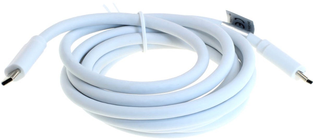 USB-C Kabel - USB 3.2 Gen 1 - 60W PD - 2 meter - Wit