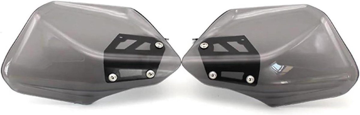 Motorfiets Handkappen - Handvatbeschermers Stuurbescherming - Bescherming Tegen Wind - Slagvast Onbreekbaar Materiaal - One Size - Grijs