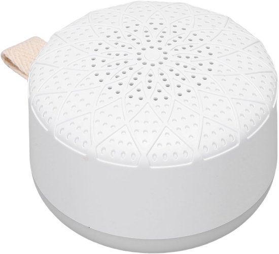 Witte Ruis Machine - Slaap Geluiden - Rustige Slaap - 24 Geluiden Nachtlampje - 12 Uur Batterij - Wit — afbeelding 4