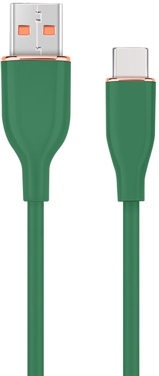 USB-A naar USB-C Kabel - USB 2.0 - Premium - 1,5 meter - Groen