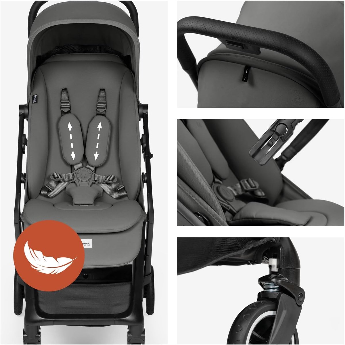 Reisbuggy Lichtgewicht - Compacte Kinderwagen thumbnail 3