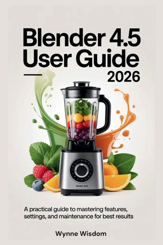 Blender 4.5 User Guide 2026 - cover