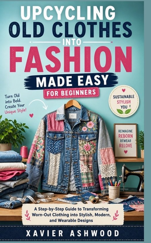 Upcycling Old Clothes Into Fashion Made Easy for Beginners - cover