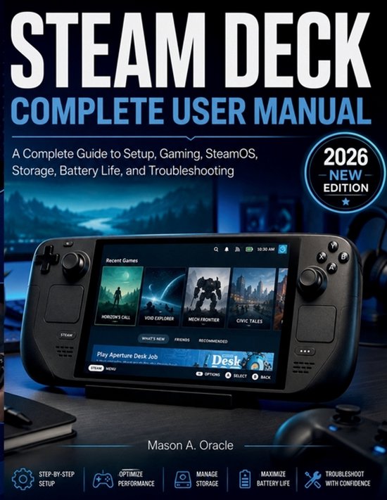 Steam Deck Complete User Manual - cover