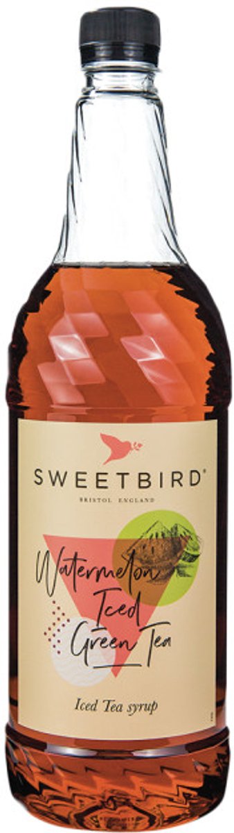 Siroop voor ijsthee Sweetbird Watermelon Iced Green Tea, 1 l