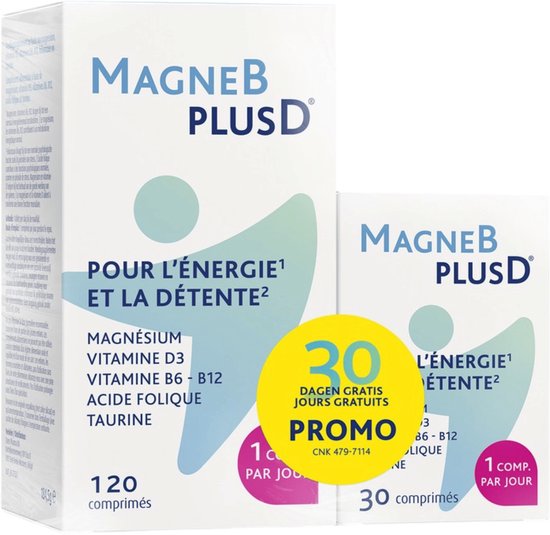 MagneBplusD® 120+30 Tabletten
