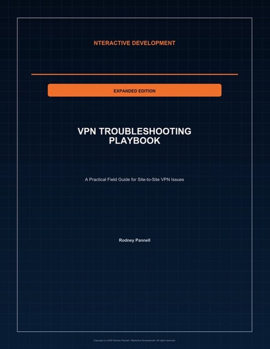 Nteractive Development - It Troubleshooting Playbooks- VPN T ... - cover