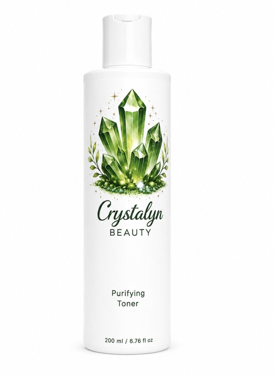 Crystalyn Beauty Hydrating Toner-Parfumvrij – Verfrist de huid – Geschikt voor een doffe huid-200ml