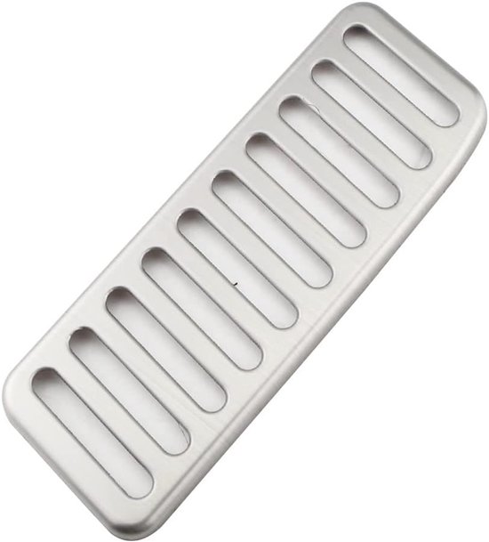 Auto Pedaal Covers - Gas Rem Pedaal - Comfortabel Rijden - Antislip Ontwerp - One Size - Zilver — afbeelding 4