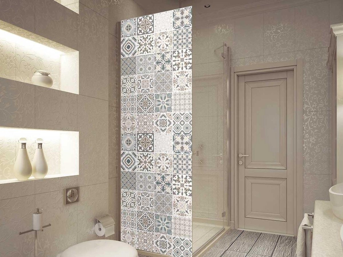 Badkamer Tegelstickers - Decoratieve Stickers - Douchecabine Decoreren - Speciaal Vinyl Ma