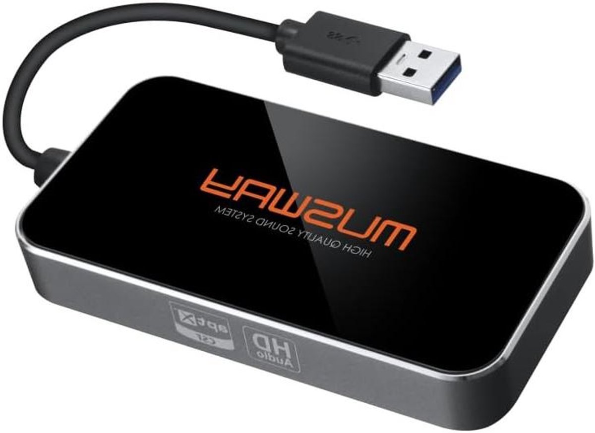Bluetooth Dongle - HD Audio Streamer - Draadloos Muziek Streamen - Hoge Resolutie Audio