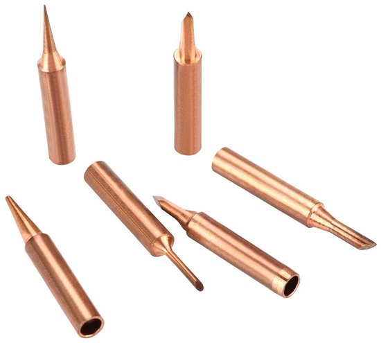Set van 6 Solderpunten zonder Lood voor Solderen met Koper, Geschikt voor Solderstations 936, Precisie en Duurzaamheid — afbeelding 4