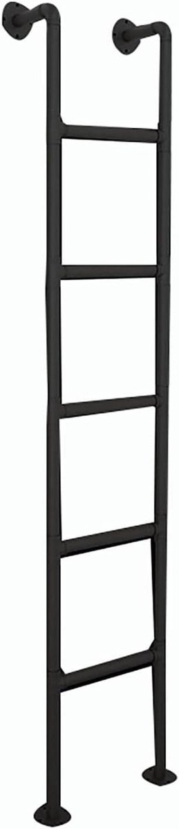 Zolderladder - Plafondtrap Vlizotrap - Toegang Creëren - Ruimtebesparend Opvouwbaar - 175 cm - Metaal