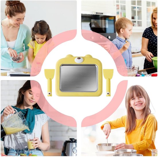 Yoghurtmachine - Dessertmaker - Zelf Desserts Maken - Niet-elektrisch - 25 cm - Zilver — afbeelding 4