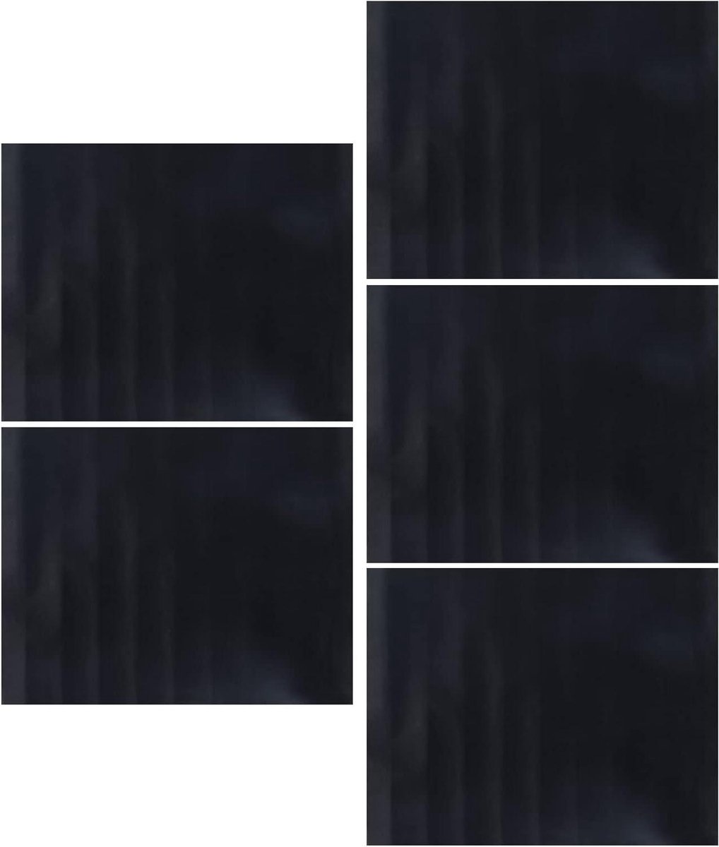 BBQ Grillmat - Antiaanbak Mat - Buiten Koken - Herbruikbaar - 50x40cm - Zwart