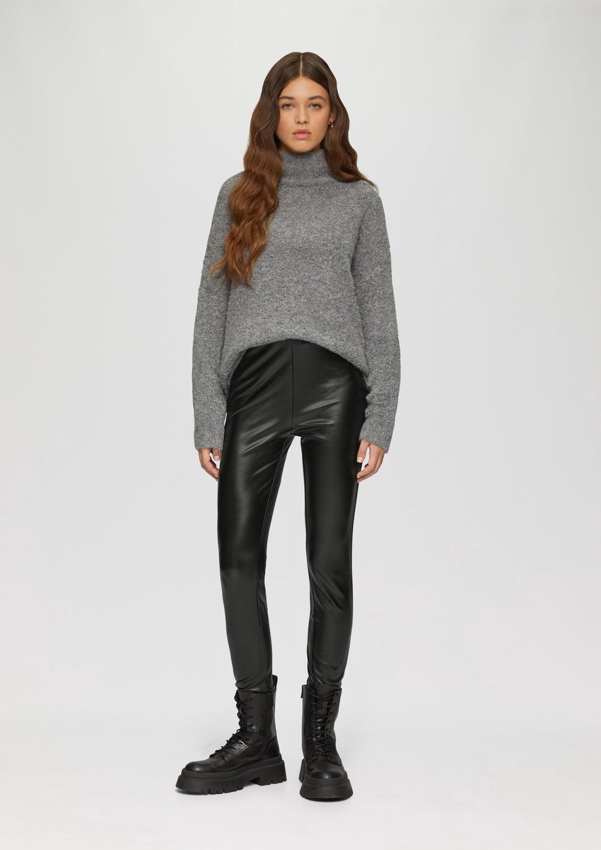 QS - female - Legging van kunstleer