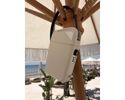 The Beachboxx 2.0 draagbare kluis - cijferslot - beveiliging - strandkluis - water/zand bestendig - vakantie - outdoor recreatie - strand - geld - zwembad - caravan - camping - tent - kamperen - veilig - reizen - vliegtuig - vakantie - kluis