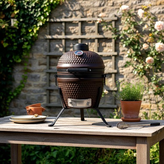 HEAT Premium Kamado Barbecue Fyregg 13 Bruin van HEAT — afbeelding 2