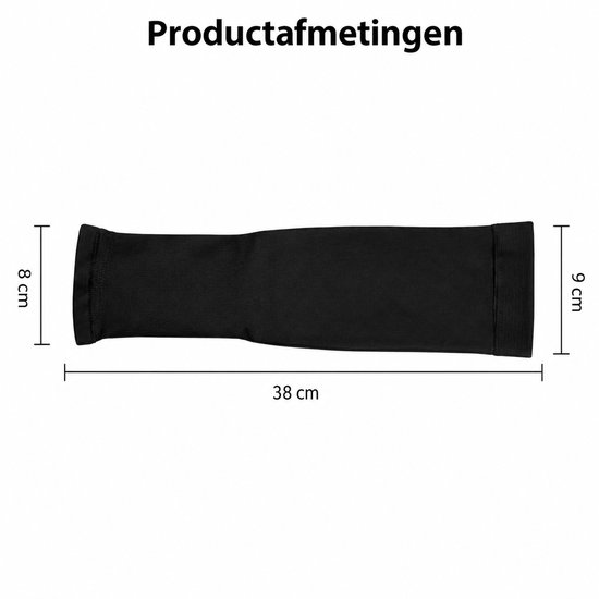 Arm Sleeves 4 Paar - Ademend met Duimgat - Hardloop & Outdoor Bescherming - Sleeves - Armstukken - Zonbescherming - Zwart en roze- One Size — afbeelding 2