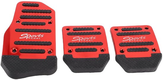 Auto Pedaalhoezen - Sport Pedalen - Veiliger Rijden - Antislip Ontwerp - Set van 3 - Metaal — afbeelding 2