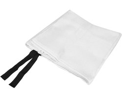 Noodbranddeken Glasvezel - Brandwerend Dekentje - Kleine Branden Blussen - CE Gecertificeerd - 1x1 meter - Wit