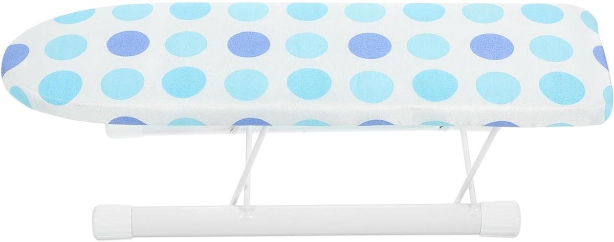 Mini Strijkplank - Tafel Strijkplank - Kleding Strijken - Opvouwbaar Compact - 35x11x10 cm - Wit
