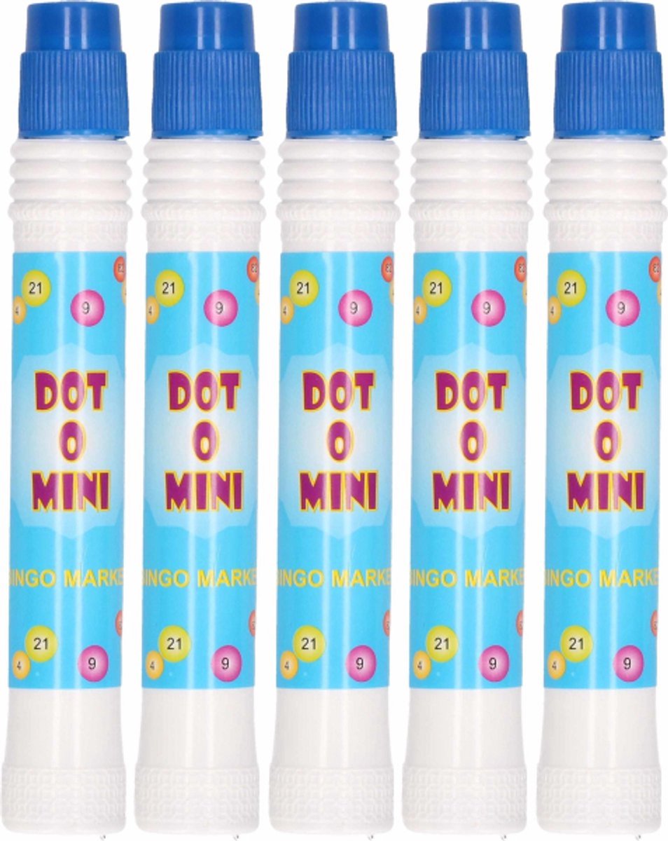 Twisk bingodabber blauw 12 stuks Dot.O.Win 20ml speelgoed.