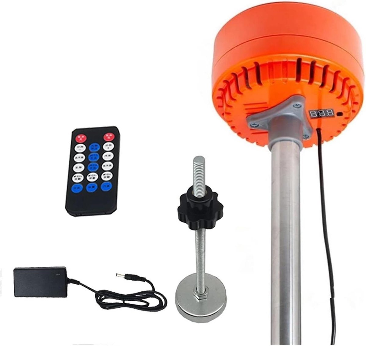 Geluidsmachine - Geluidsdemper - Rust Creëren - Trillen en kloppen - 110x110x90 - Rood