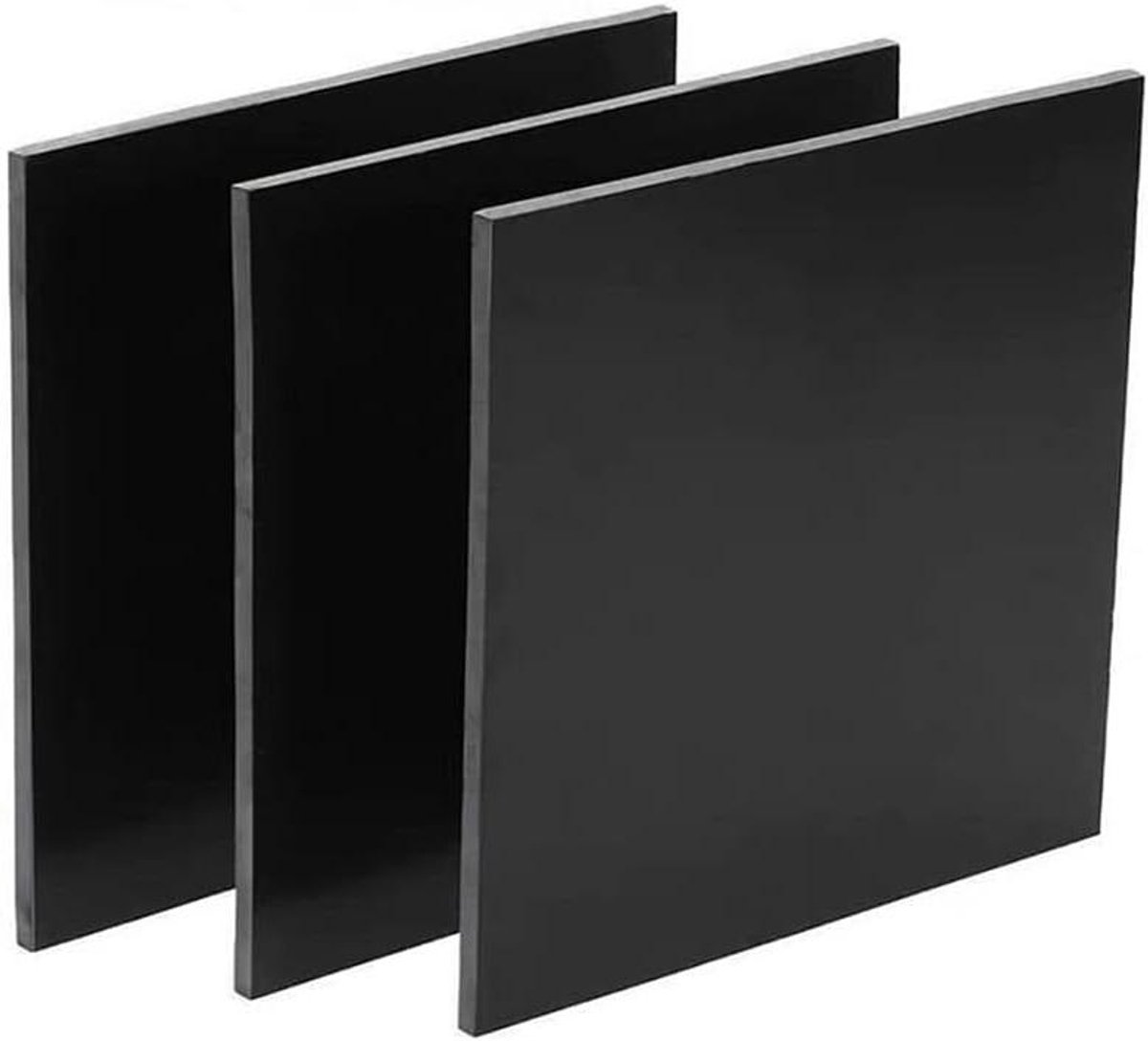 Fiber Board - G10 Plaat - 3D Printen - Hittebestendig - 500 x 300 mm - Zwart
