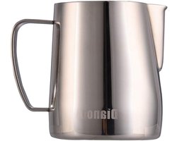 Roestvrijstalen Melkopschuimer Pitcher voor Latte Art en Cappuccino - 600ML voor Perfecte Koffiecreaties