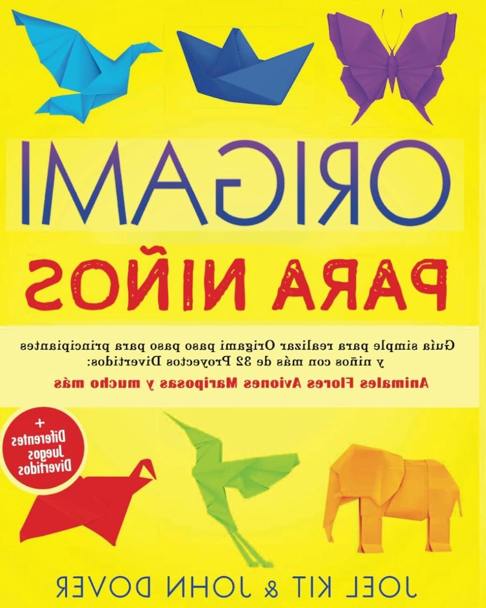 Origami Gids - Vouwkunst Boek - Kinderen Leren - 32+ Projecten - 123 Pagina's - Kleurrijk