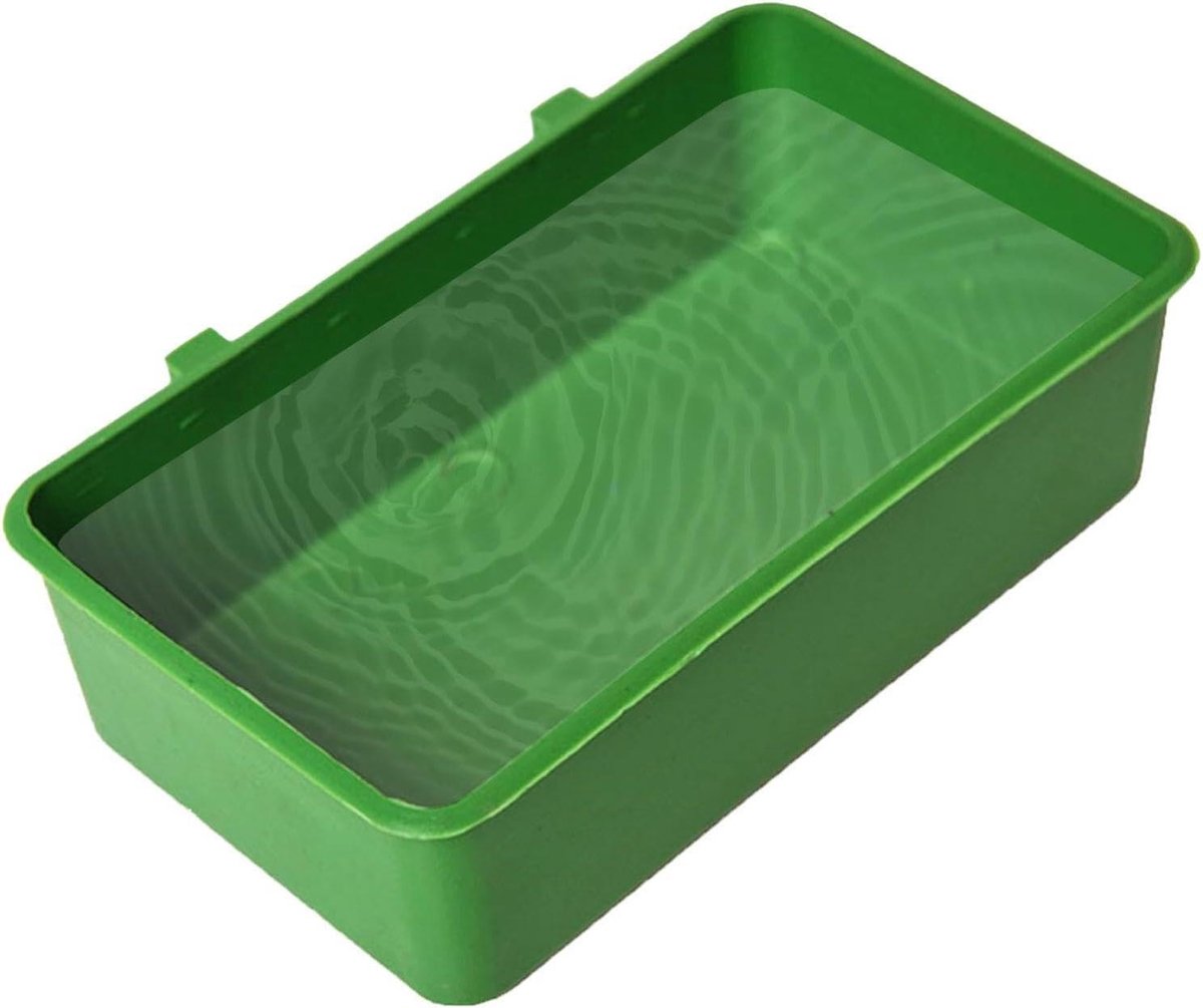 Papegaaienbad - Vogelbad - Vogelverzorging - Stevig ABS materiaal - 12.5 cm - Transparant