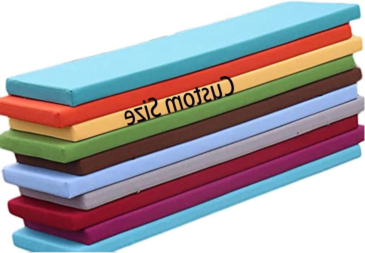 Buiten kussen - Zitkussen Stoel - Comfortabel Zitten - Op Maat Gemaakt - 100 x 30 cm - Bruin