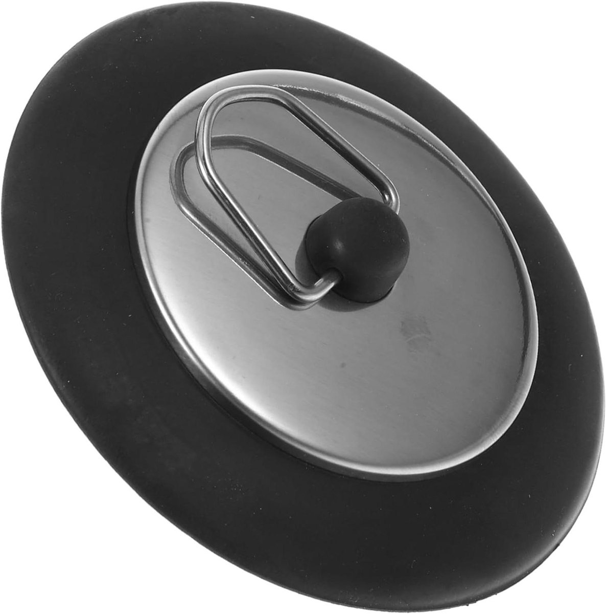 Badkuip Afvoerstopper - Universele Rubber Stopper - Water Dicht Maken - Eenvoudig te Installeren - 7.70X7.70X1.50CM - Meerkleurig