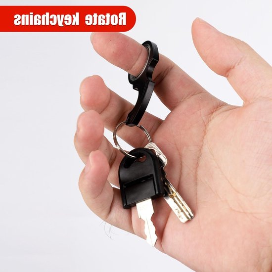 Spinner Toys Sleutelhanger Set van 2 - Stressverlichting Speelgoed voor Kinderen en Volwassenen - Perfecte Cadeaus voor Ontspanning en Vermindering van Angst van Merkloos — afbeelding 3