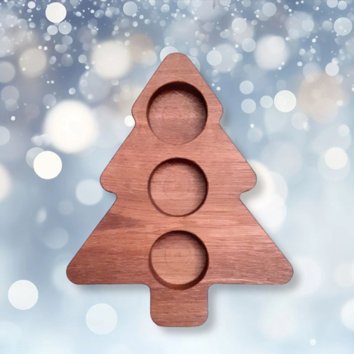 Jacintha's kadowinkeltje - waxinelichthouder kerstboom - kerstmis - lichtjes - kerst