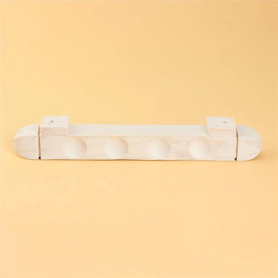 Biljartkeu houder - Keu rek - Keus opbergen - Stabiele ondersteuning - 270mm lengte - Wit — afbeelding 2
