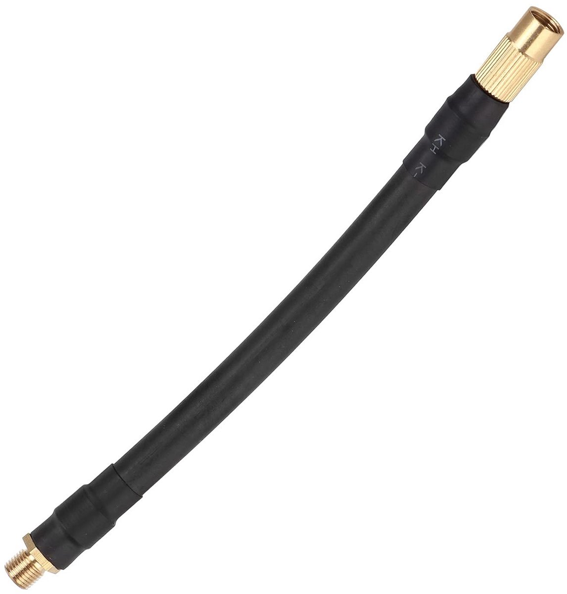 Allecto - Rubber Hose voor Bandenpomp - Duurzame Verlengslang - 6.3 Inch - Bandenreparatie - Elektrische Inflator - Accessoire