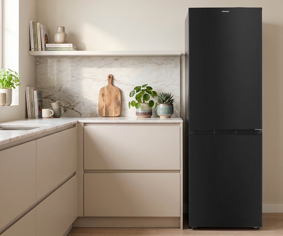 Tomado TCR1850B - Koel-vriescombinatie - 315 liter - Energieklasse C - Supervriezen - Zwart — afbeelding 4