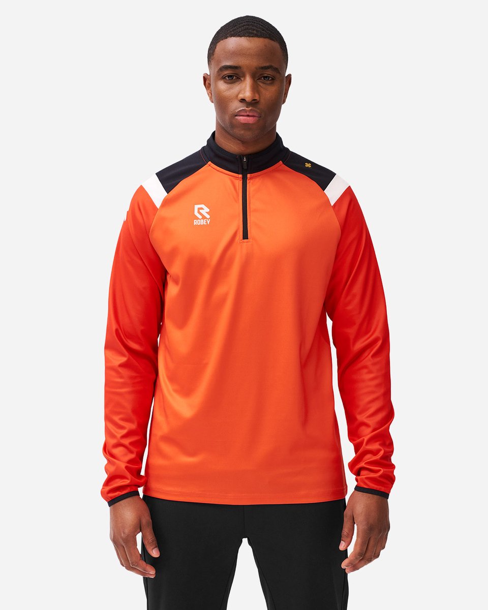 Robey Control Half-Zip Top - Orange - 140