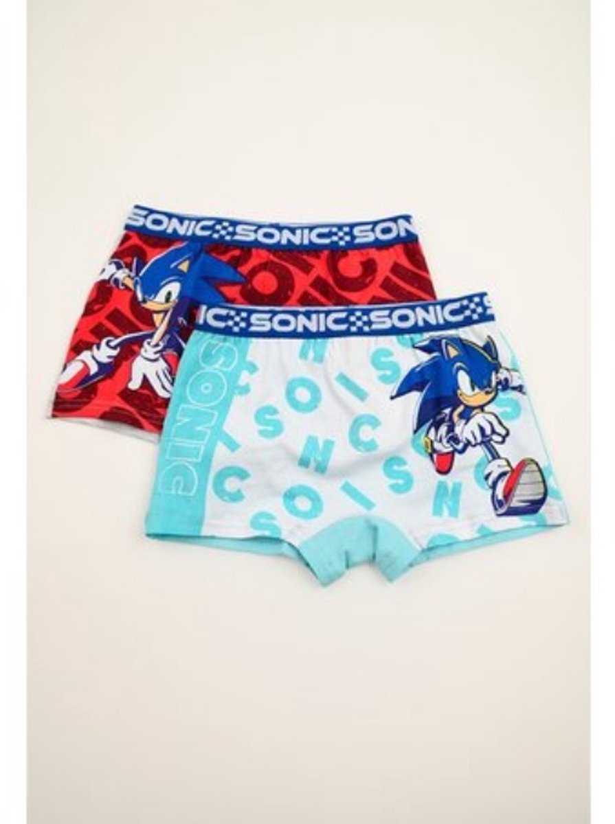 Sonic the Hedgehod Boxershort Rood Maat 140/152