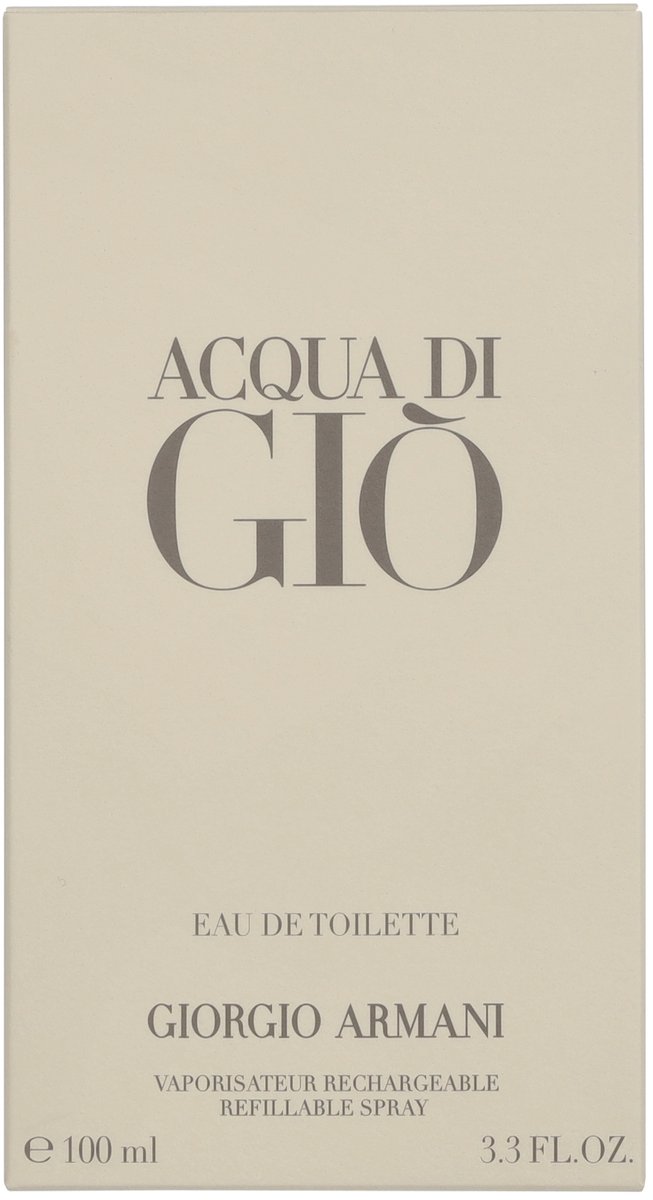 Giorgio Armani Acqua Di Giò 100 ml Eau de Toilette Spray – foto 3