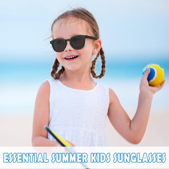 Golden crown - Zonnebril voor kinderen - UV400-bescherming - Flexibel montuur - Gepolariseerde zonnebril - Modieus en veilig - Geschikt voor jongens en ... van Golden Crown — afbeelding 4