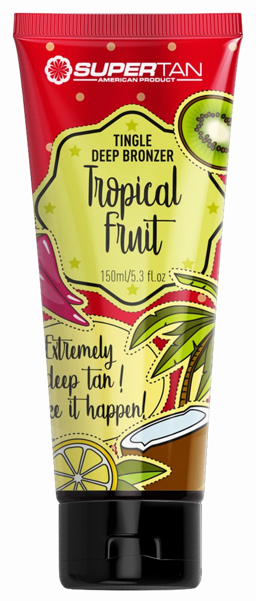 SuperTan - Tropical Fruit - Zonnebankcrème 150ml