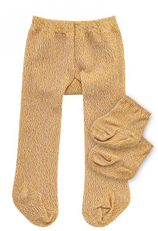 Heless Poppenmaillot En Sokken Polyester Goud 28-35 Cm van Heless — afbeelding 2