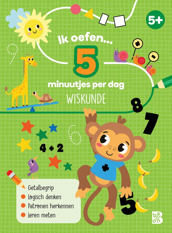 Ik oefen... 5 minuutjes per dag: wiskunde - cover