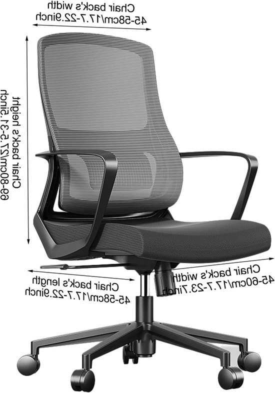 Universele Elastische Stoelhoes voor Kantoorstoelen, Afneembare en Wasbare Bescherming voor Gaming- en Draaiende Stoelen, Beige — afbeelding 5