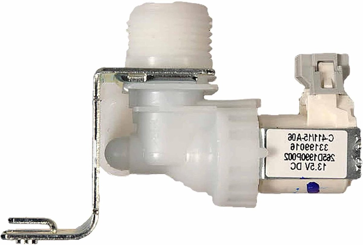 Vaatwasser Waterklep - Inlaatklep Vaatwasser - Water Toevoeren - Origineel Onderdeel - 25 x 25 x 25 mm - Grijs